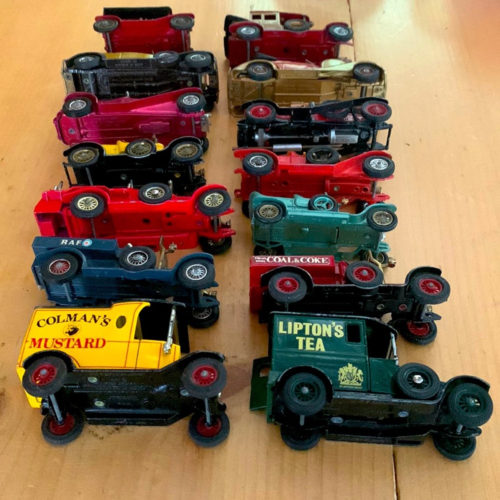 Lesney vintage lot of 14 car.